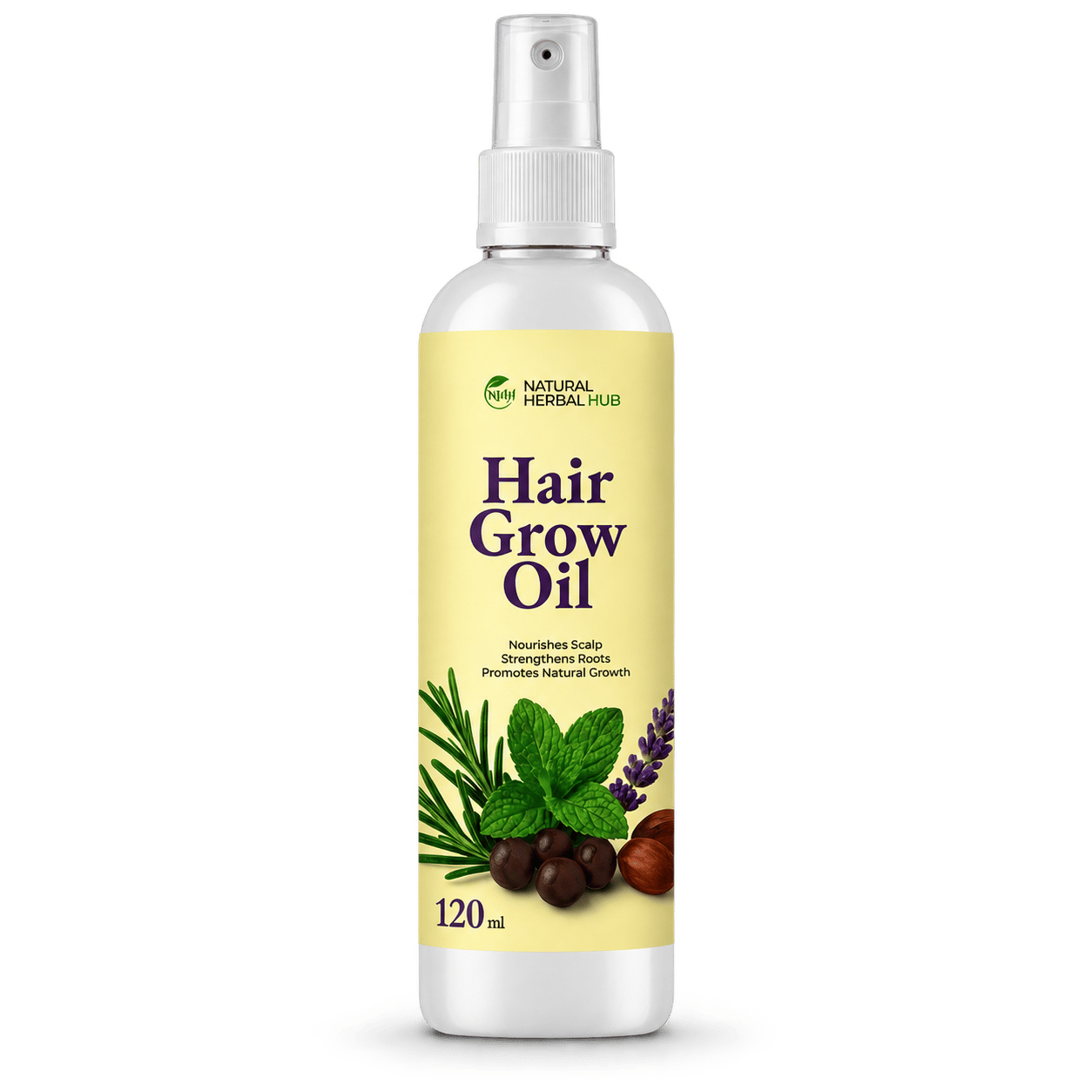 Hair Grow Oil Hair Grow Oil 120ml - Image 1