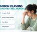 Common reasons for low appetite