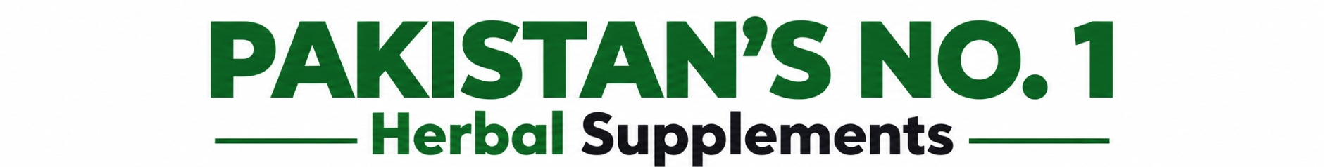 Pakistan’s No. 1 Herbal
